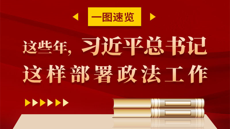 这些年，习近平总书记这样部署政法工作